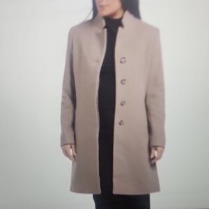 ICONS BY CINZIA ROCCA Wool Blend Long Coat Size 10 $1550